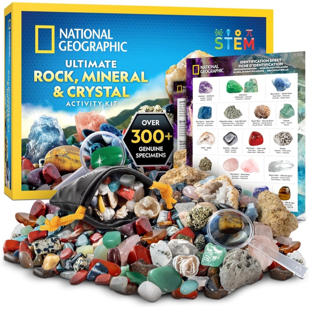 National Geographic Vibrant Rock and Mineral Collection